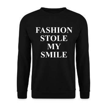 mode - Sweat-shirt Unisexe - noir - Devant - Alina (178cm) & Michal (187cm)