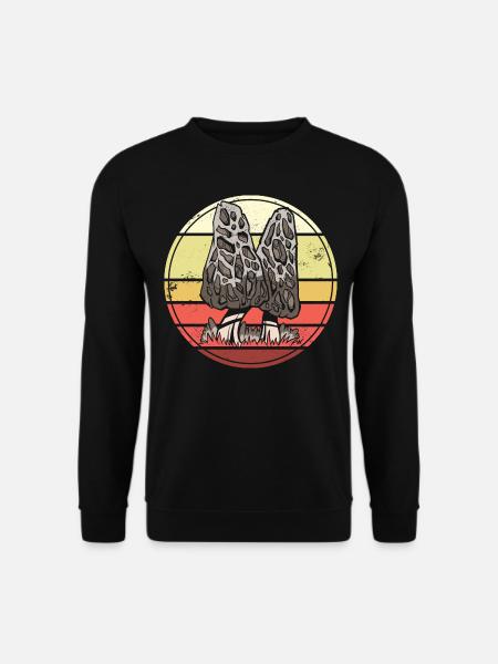 Pilzsammler Pilz Pilze - Unisex Pullover - Schwarz