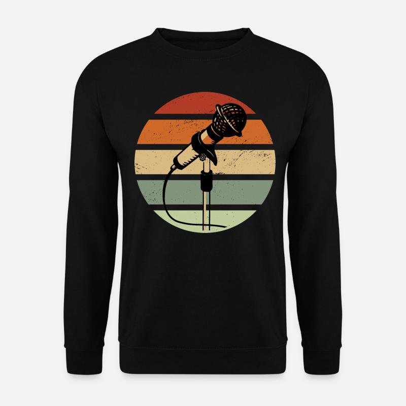 Sänger Sängerin - Unisex Pullover - Schwarz