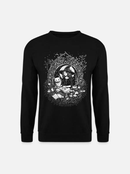 There's Witches 03 - The Sorcery - Unisex Sweatshirt - black