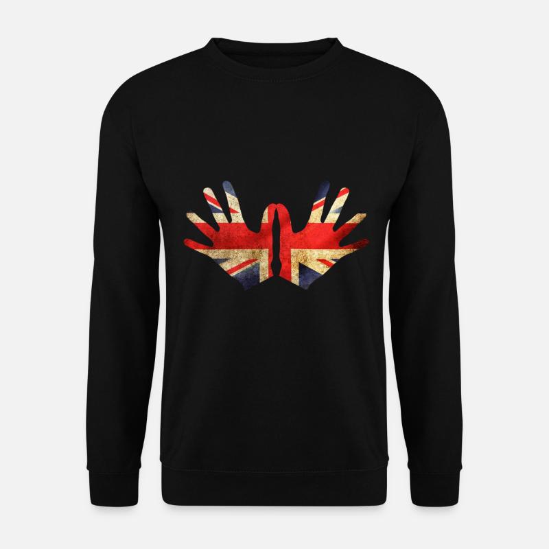 England - Unisex Pullover - Schwarz