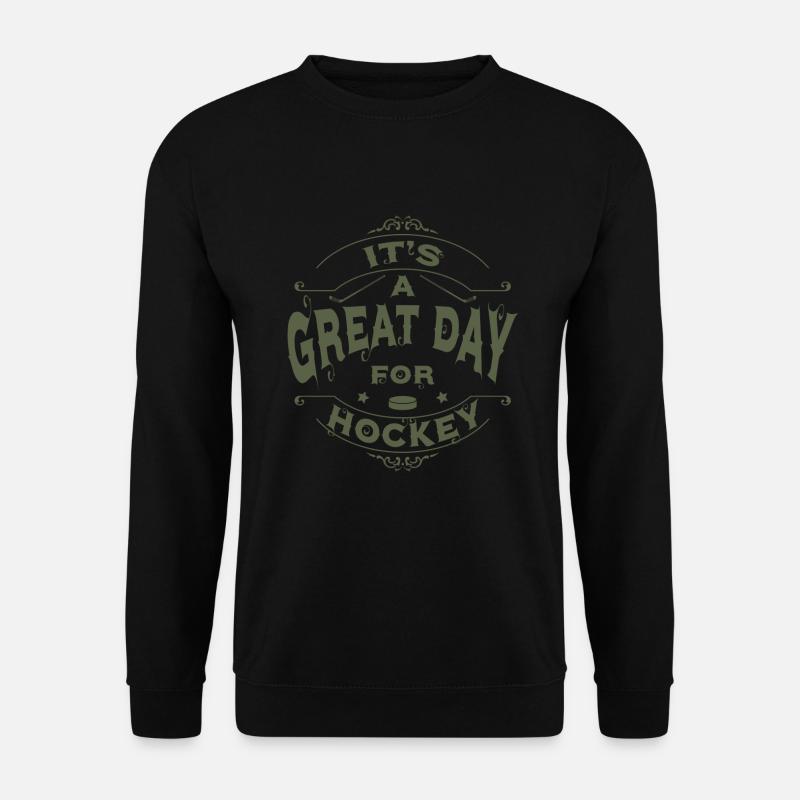 Eishockey - Unisex Pullover - Schwarz