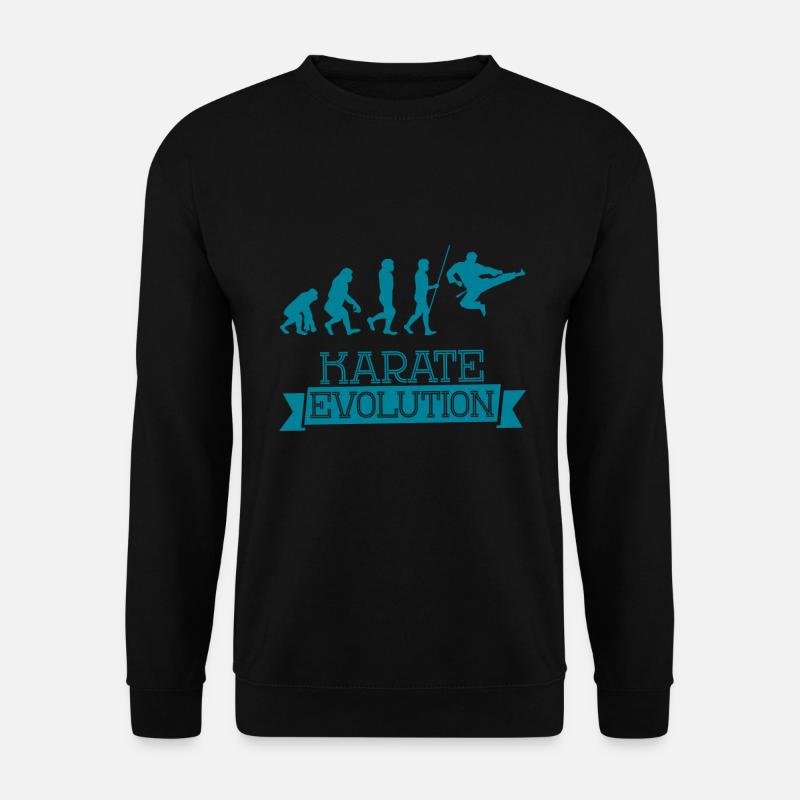 Karate Evolution - Unisex Pullover - Schwarz