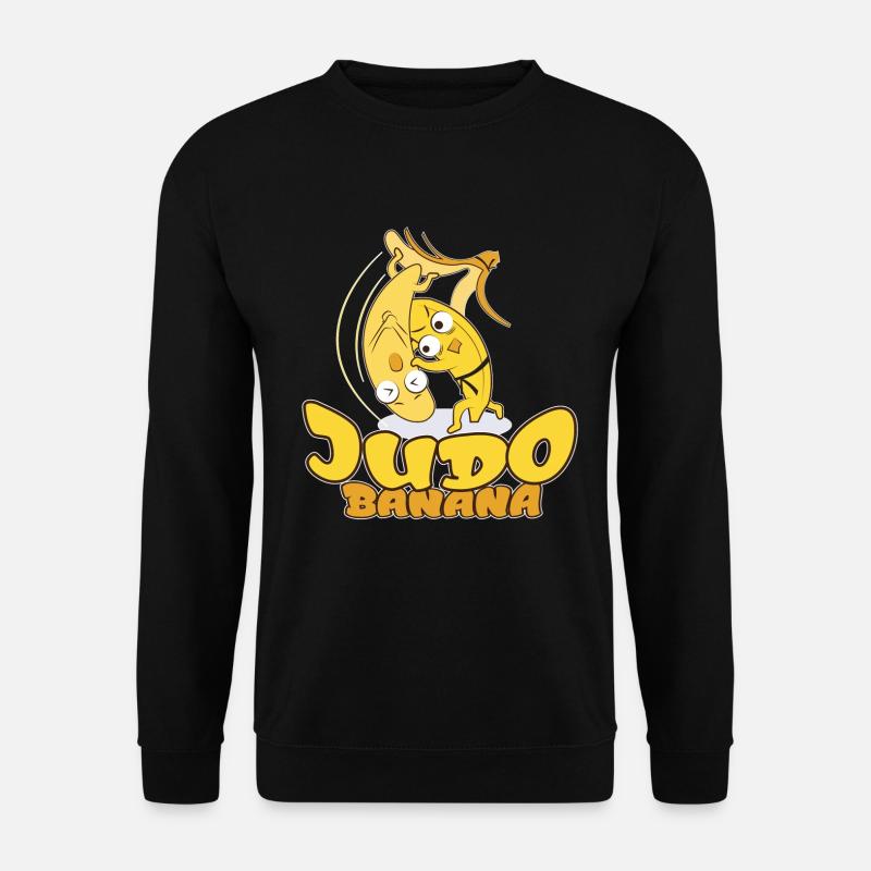 Judo Banane - Unisex Pullover - Schwarz
