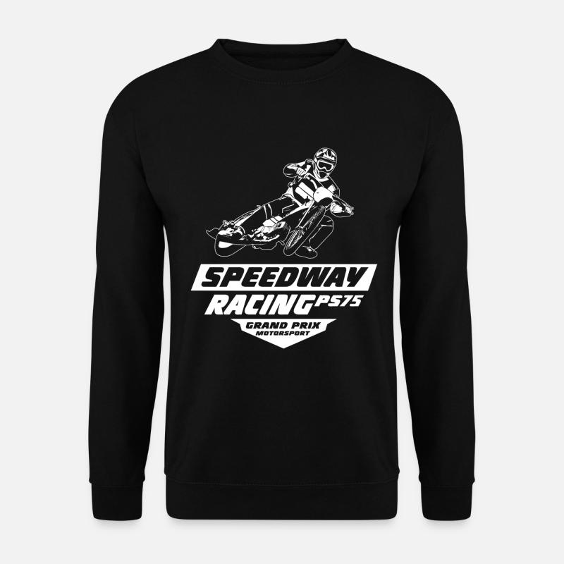 Speedway - Motorcycle Speedway - Unisex Pullover - Schwarz
