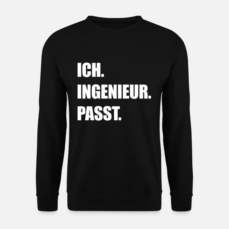 Ingenieur - Unisex Pullover - Schwarz