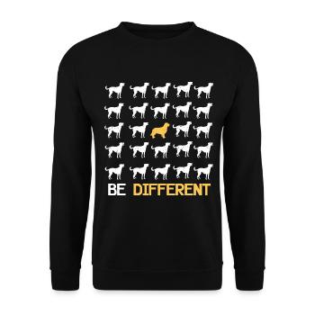 Golden Retriver Hundebesitzer Geschenk - Sweat-shirt Unisexe - noir - Devant - Alina (178cm) & Michal (187cm)