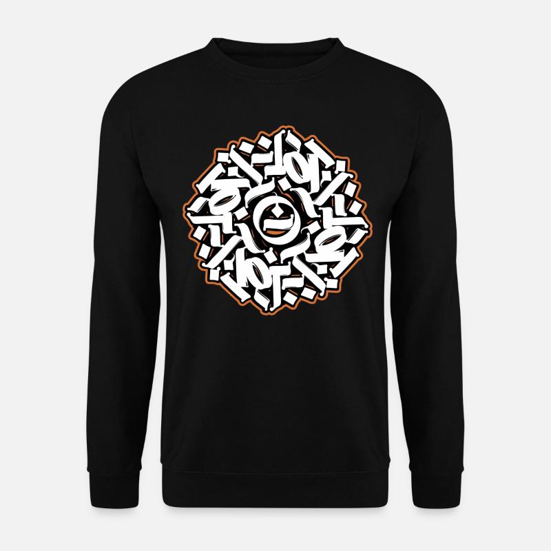Spirale Nr. 4 - Unisex Pullover - Schwarz
