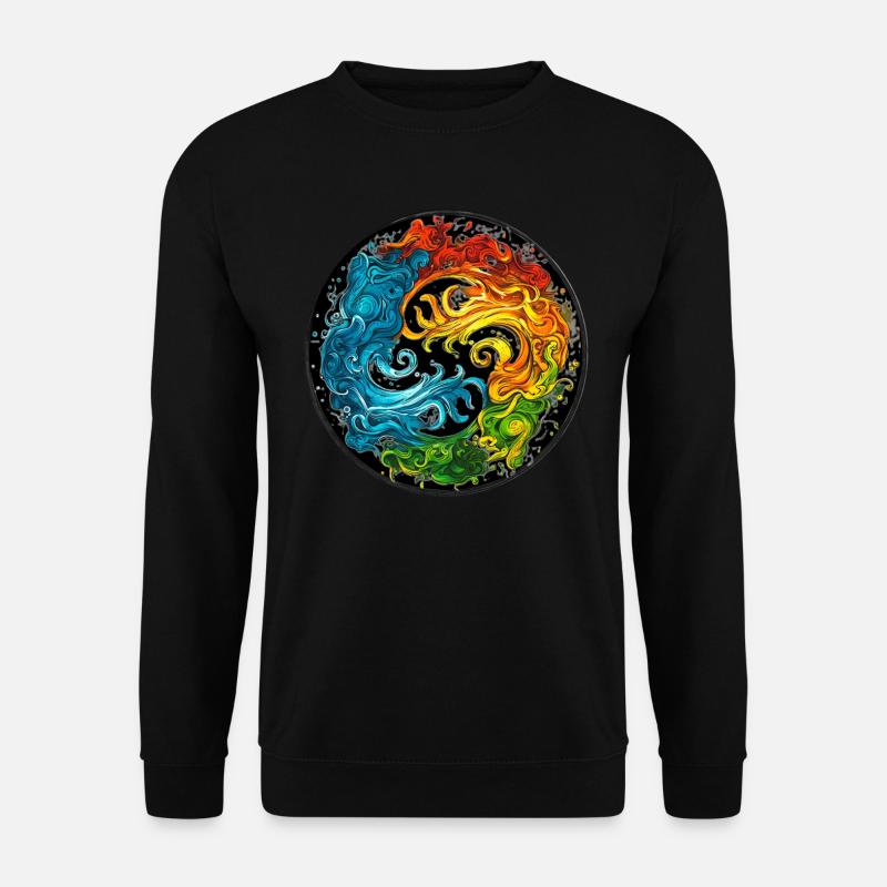 The Elements - Unisex Sweatshirt - black