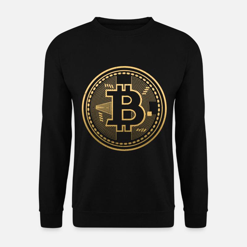 Crypto Bitcoin It's time for Plan B Shirt Geschenk - Unisex Pullover - Schwarz