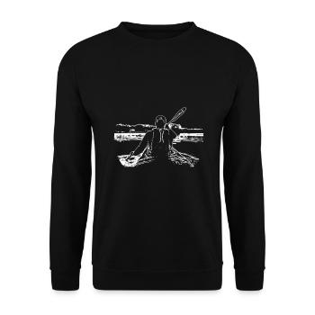 kayak - Sweat-shirt Unisexe - noir - Devant - Alina (178cm) & Michal (187cm)