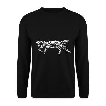 Krebs - Unisex Pullover - Schwarz - Vorne - Alina (178cm) & Michal (187cm)