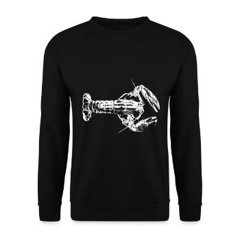 Hummer - Unisex Pullover - Schwarz - Vorne - Alina (178cm) & Michal (187cm)