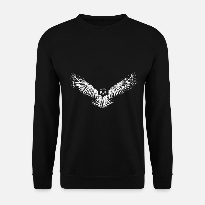 owl - Unisex Sweatshirt - black