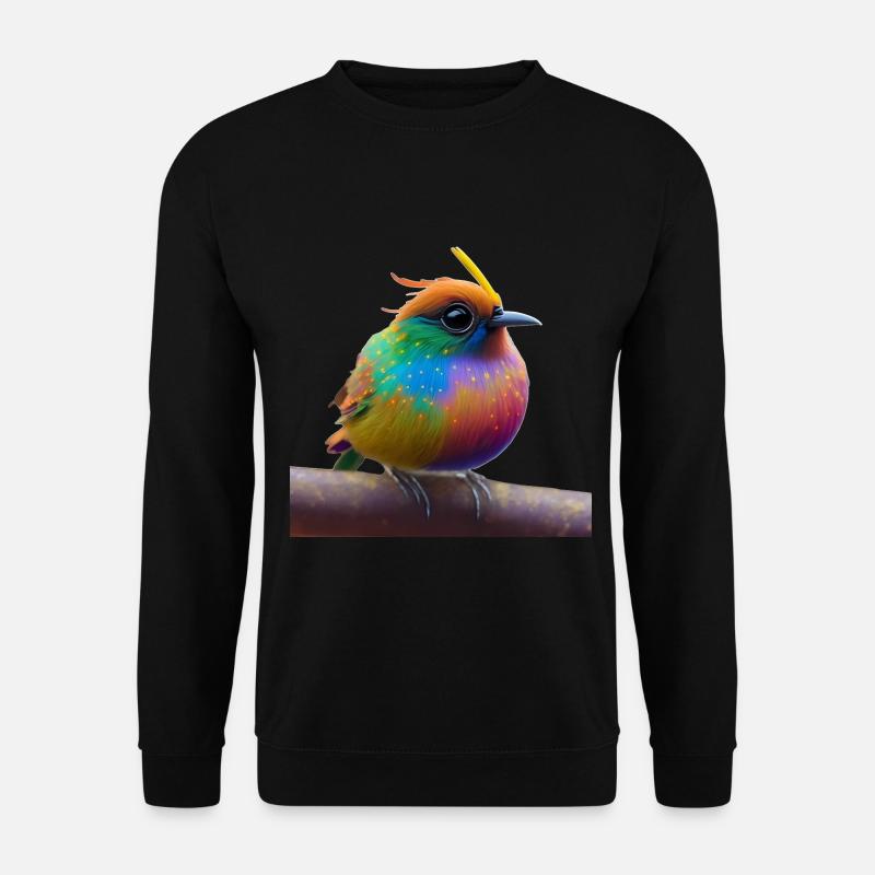 Fantasievogel - Unisex Pullover - Schwarz