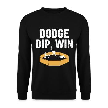 Dip Win Gaga Ball Master - Unisex Pullover - Schwarz - Vorne - Alina (178cm) & Michal (187cm)