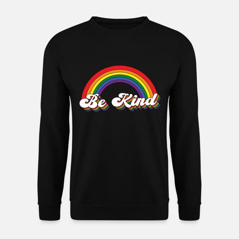 Be Child Rainbow - Unisex Sweatshirt - black