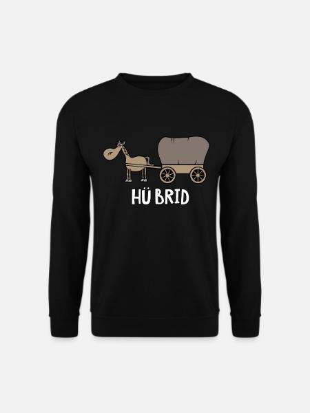 Hübrid - Unisex Pullover - Schwarz