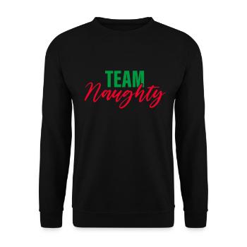 Team Frech - Unisex Pullover - Schwarz - Vorne - Alina (178cm) & Michal (187cm)