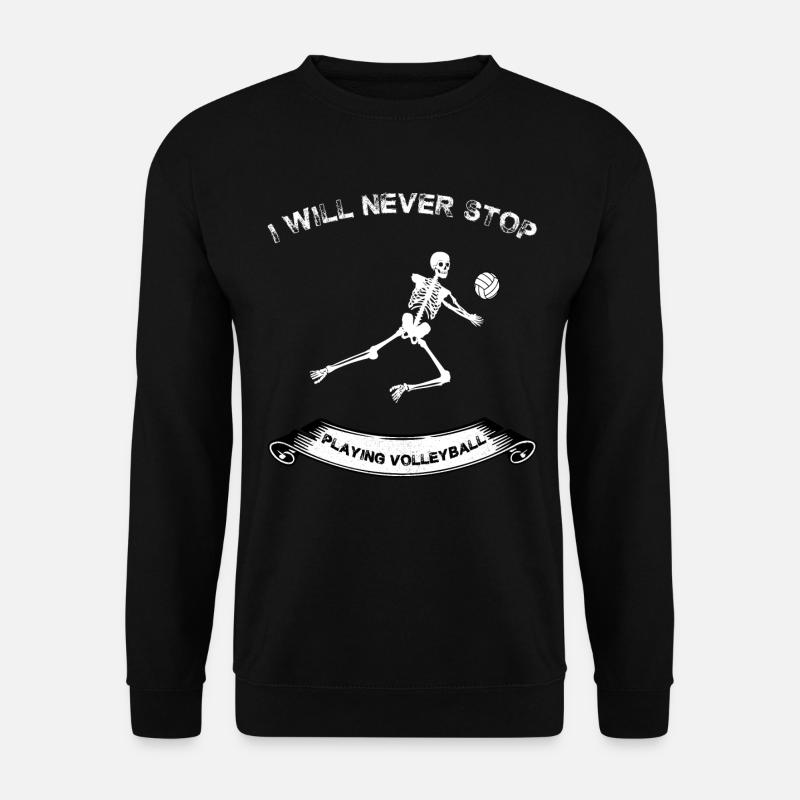 Volley-ball - Sweat-shirt Unisexe - noir