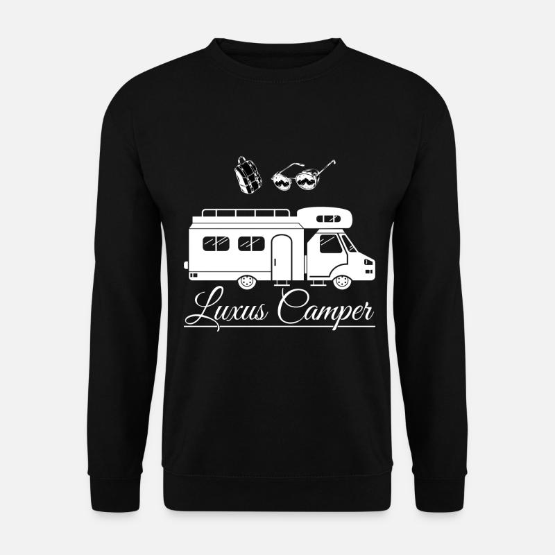 Luxus campervan - Unisex Sweatshirt - black