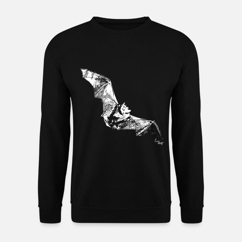 Fledermaus - Unisex Pullover - Schwarz