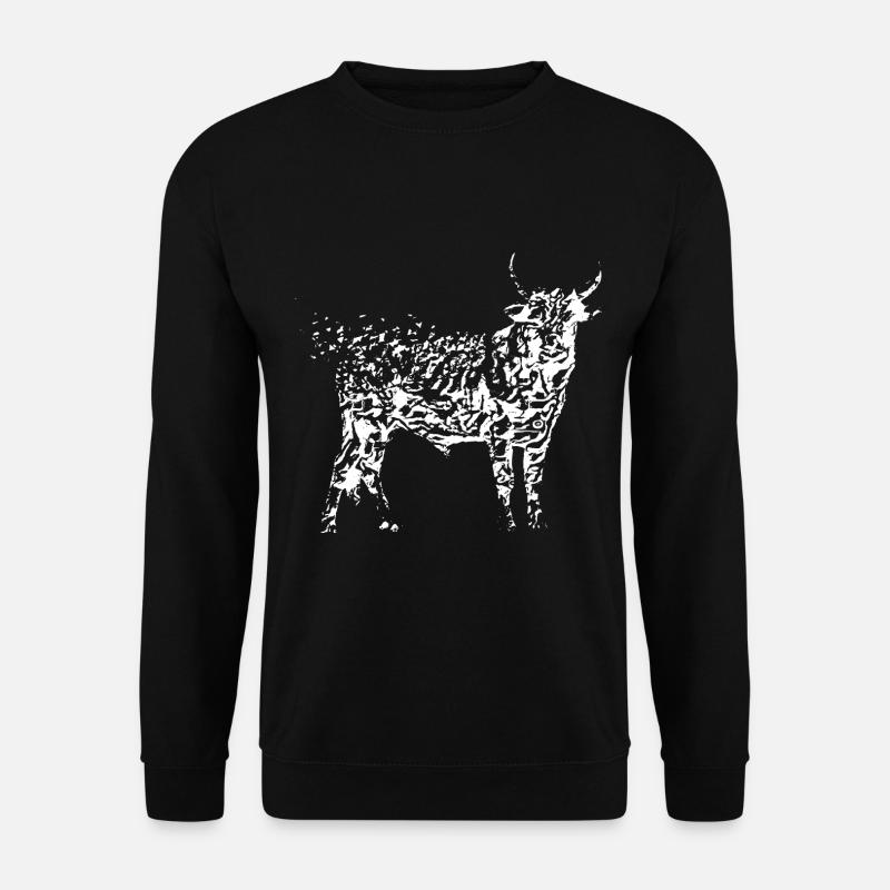 Stier - Unisex Pullover - Schwarz