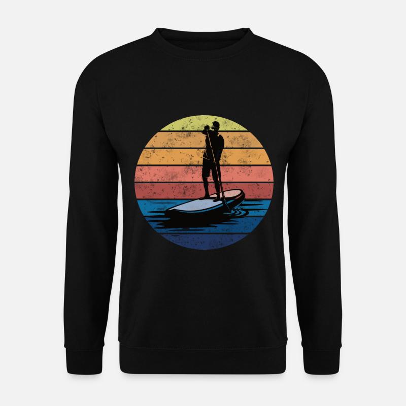 SOUPER. Stand up paddle. Conseil Sup. stand up paddle - Sweat-shirt Unisexe - noir