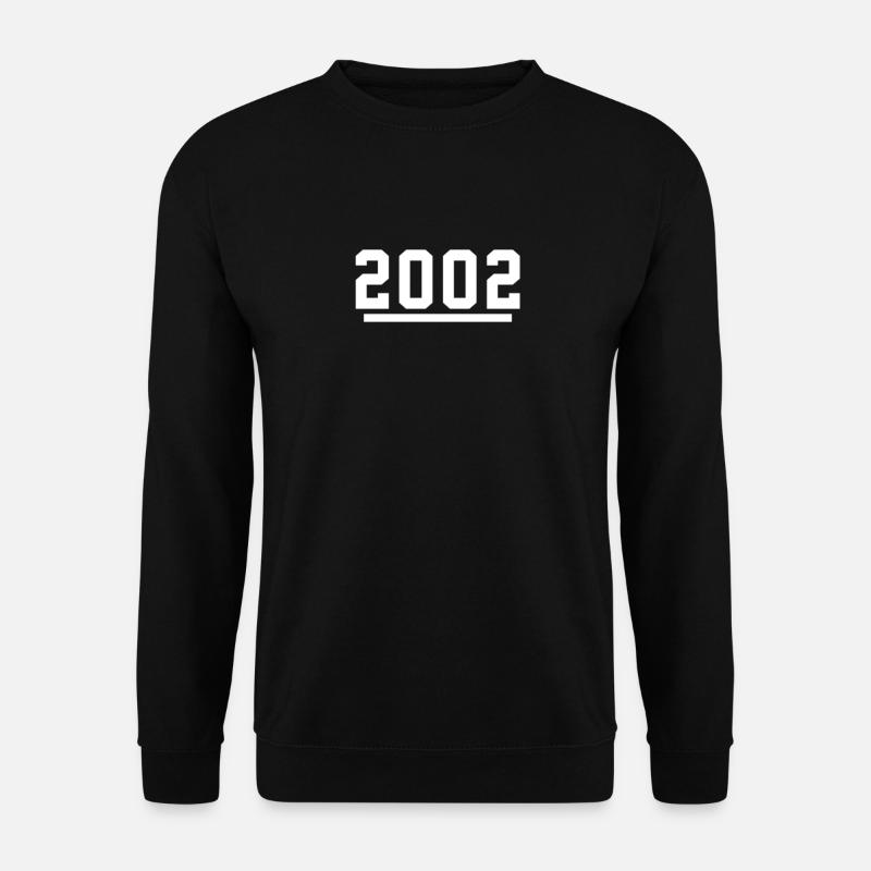 2002. cadeau année 2002 - Sweat-shirt Unisexe - noir