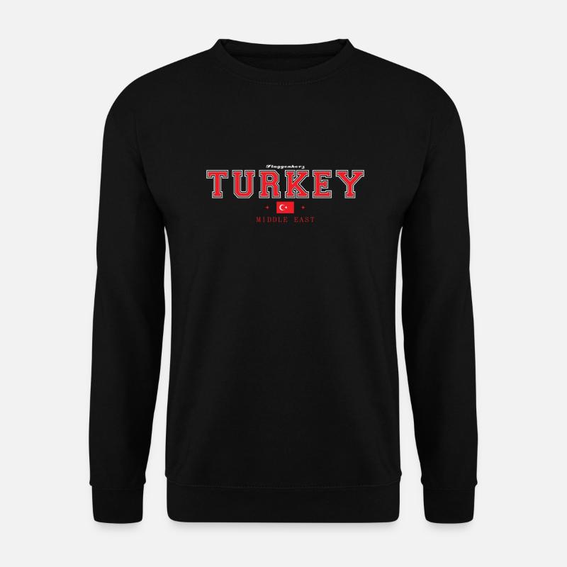 Turkey - Unisex Sweatshirt - black