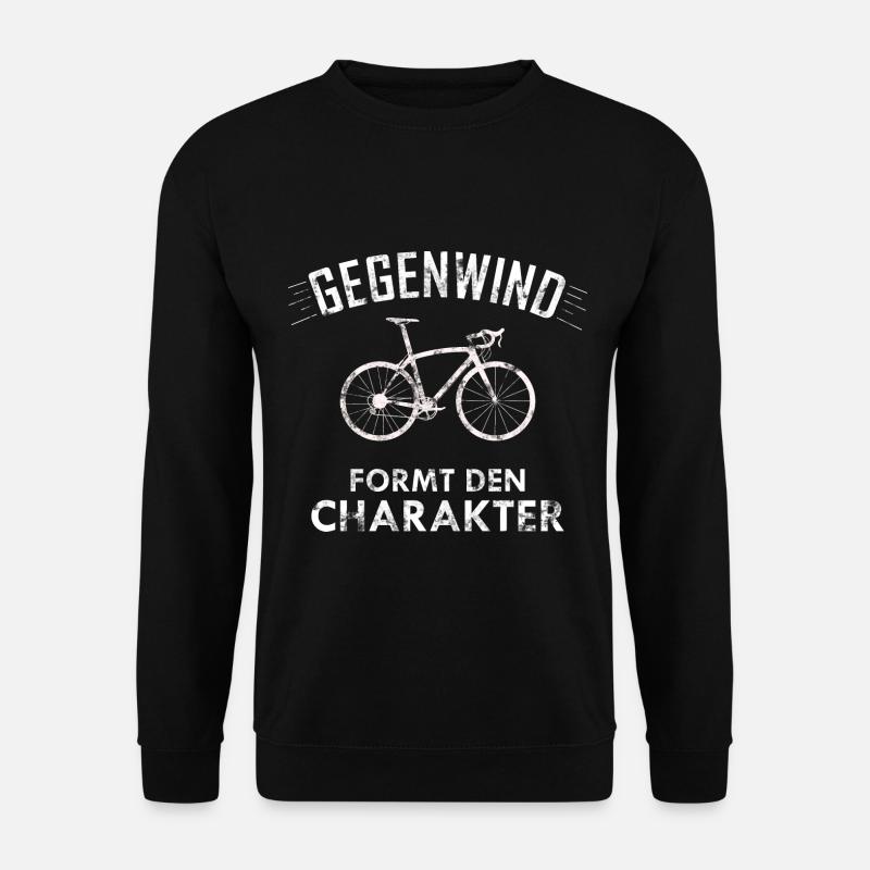 Rennrad Fahrrad Bike Geschenk - Unisex Pullover - Schwarz