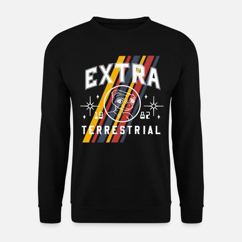 E.T. The Extra-Terrestrial 1982 - Unisex Sweatshirt - black