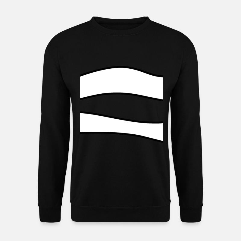 Clown Fischkostüm Einfache Halloween Clownfish - Unisex Pullover - Schwarz