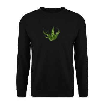 Tomato Costume Halloween Imagine I was a - Unisex Sweatshirt - black - Front - Alina (178cm) & Michal (187cm)