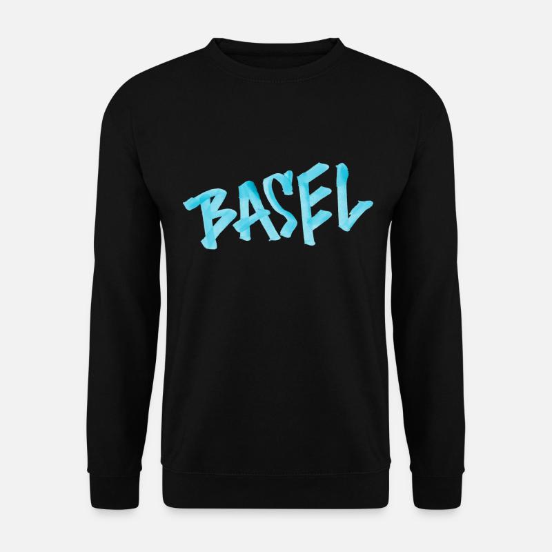 Basel lettering - Unisex Sweatshirt - black