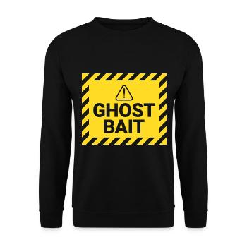 Paranormal Investigator Ghost Bait - Unisex Sweatshirt - black - Front - Alina (178cm) & Michal (187cm)