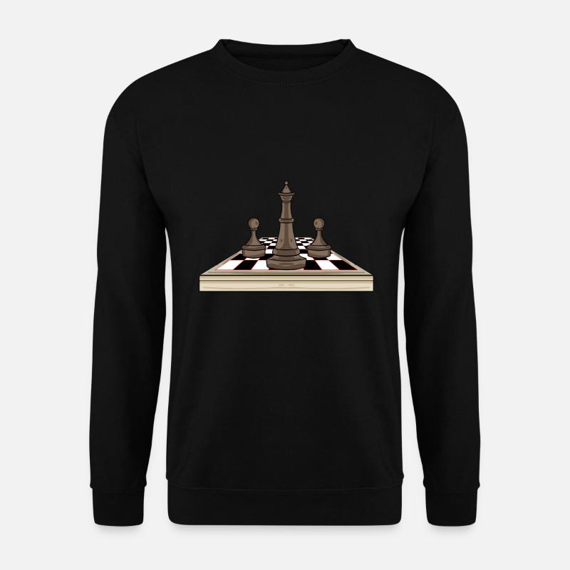 Chess chessboard - Unisex Sweatshirt - black