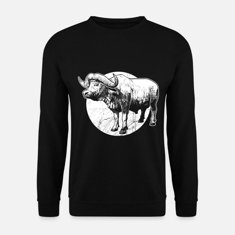 Büffel - Unisex Pullover - Schwarz