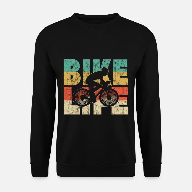 Bike Life - Unisex Pullover - Schwarz
