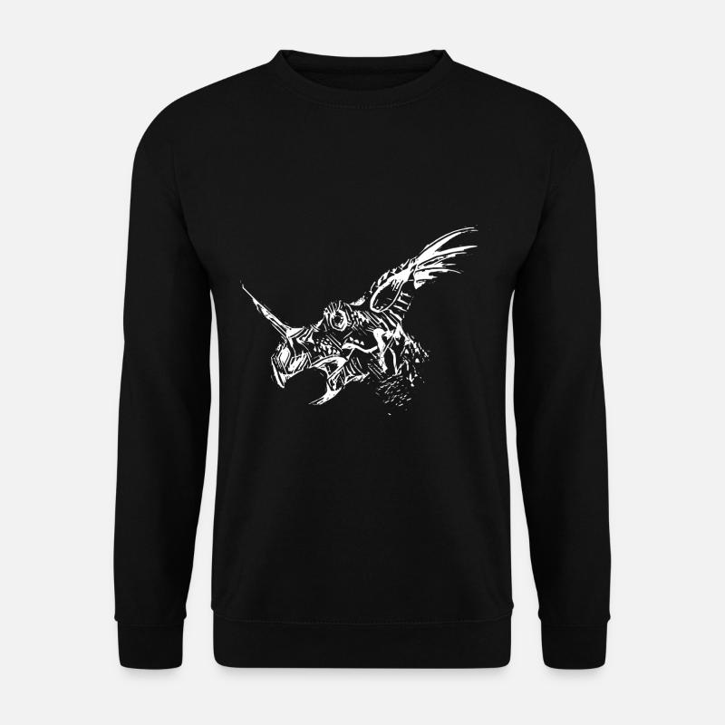 Dinosaurier - Unisex Pullover - Schwarz
