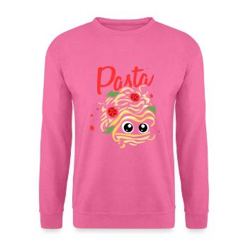 Pasta pasta meal - Unisex Sweatshirt - pink - Front