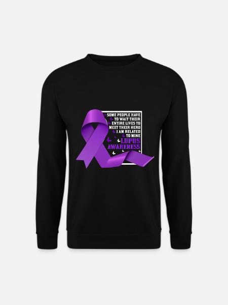 Lupus Awareness Month - Unisex Sweatshirt - black