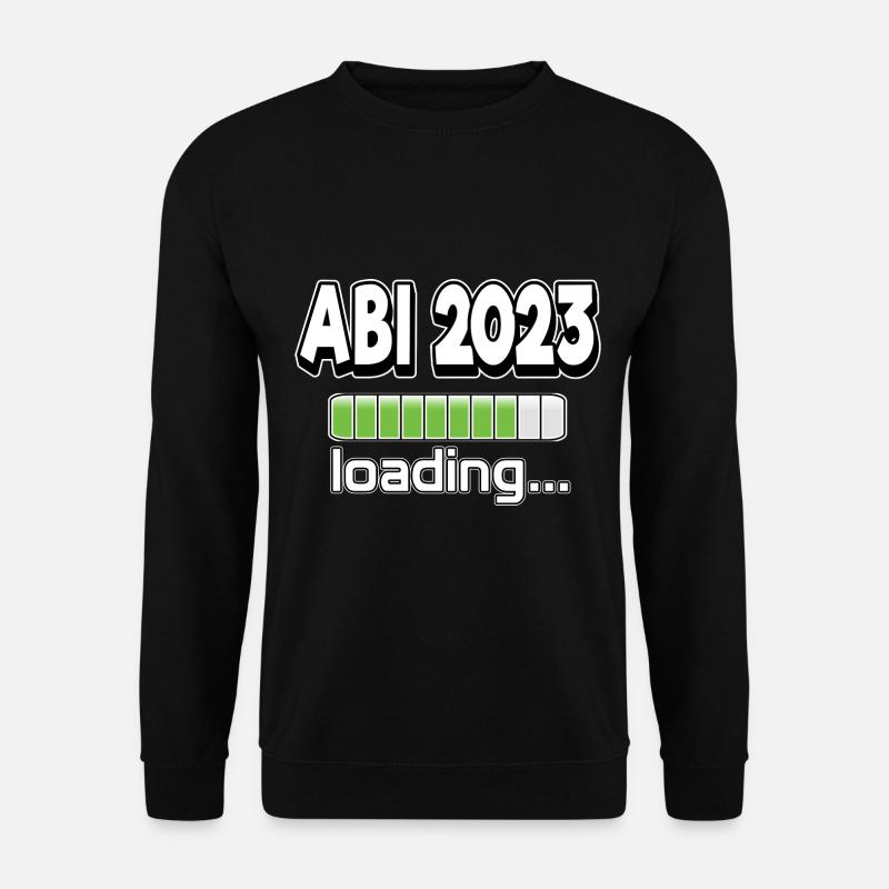 ABI 2023 Abitur 2023 Geschenkidee Abschlussklasse - Unisex Pullover - Schwarz