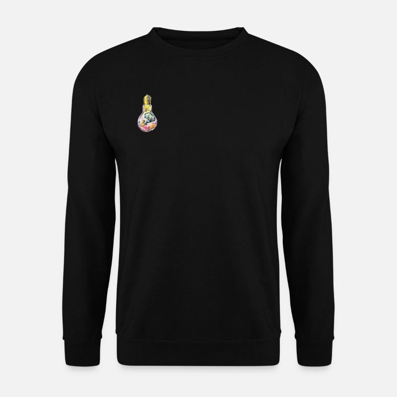 Alice dans l'ampoule 2 Big - Sweat-shirt Unisexe - noir