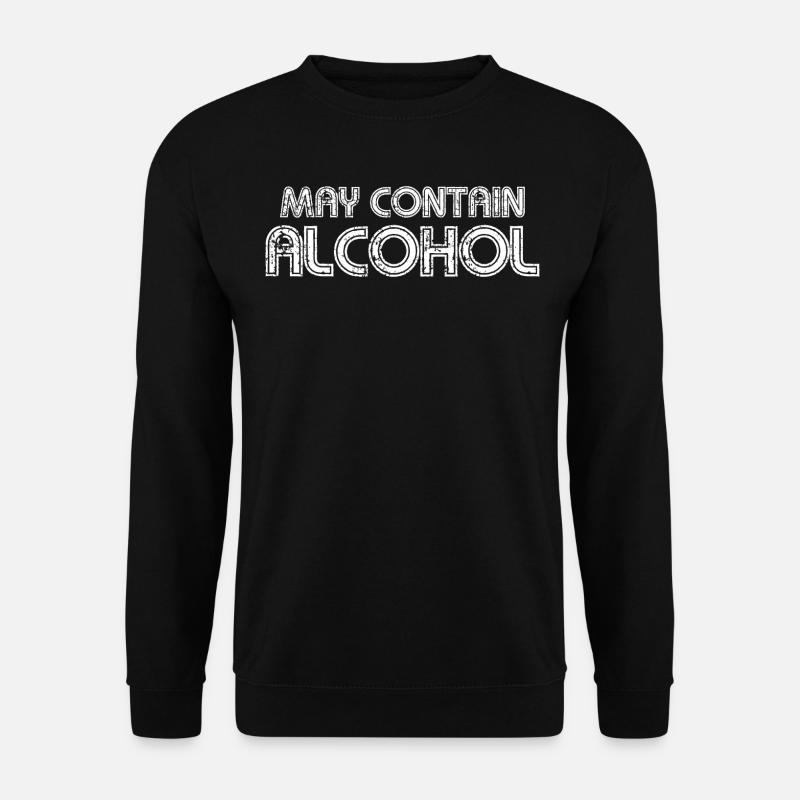 Alkohol - Unisex Pullover - Schwarz