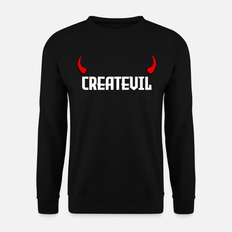 Createvil - Unisex Sweatshirt - black