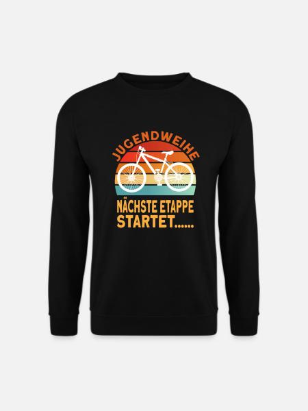 Jugendweihe Geschenke für Jungen und jugendliche - Unisex Pullover - Schwarz