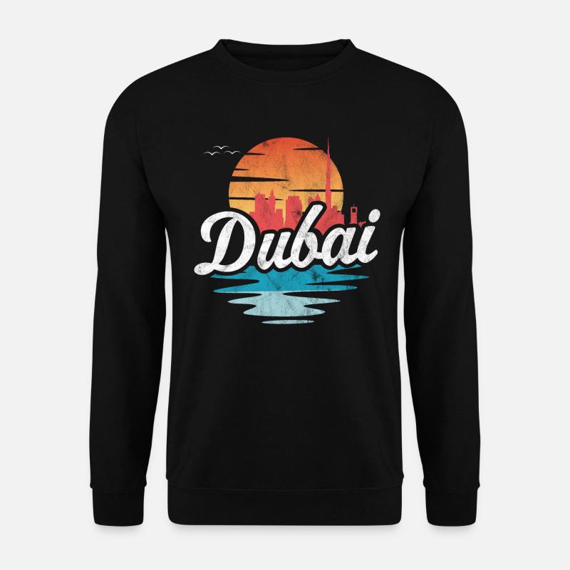 Dubai - Unisex Pullover - Schwarz