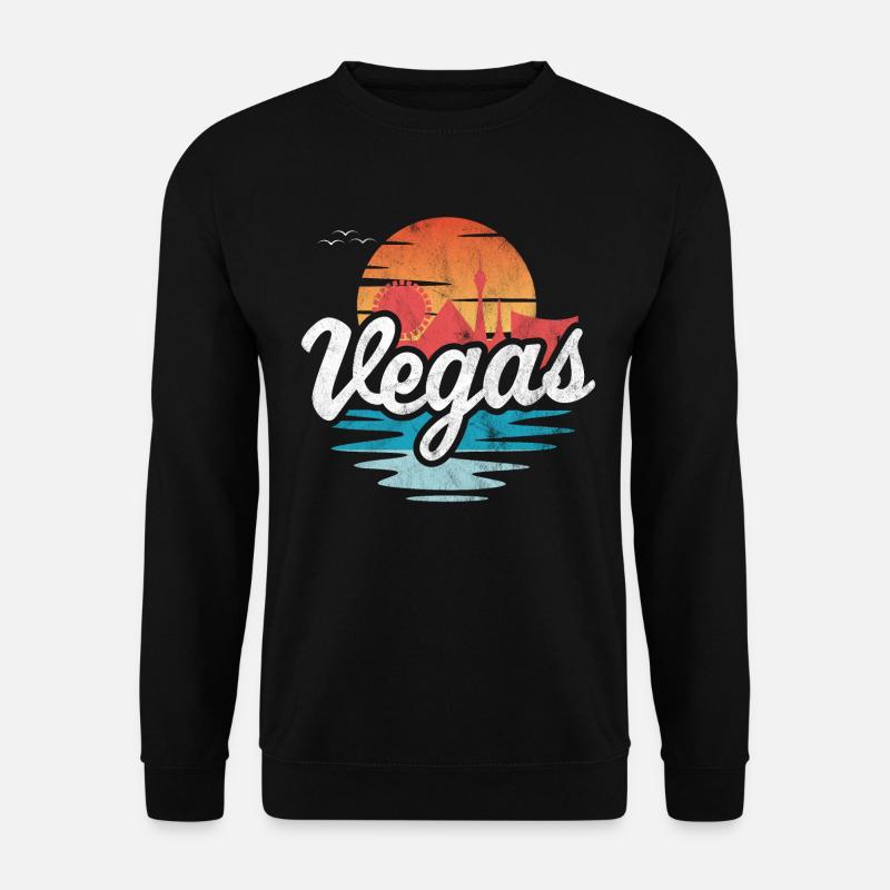 Vegas - Unisex Pullover - Schwarz