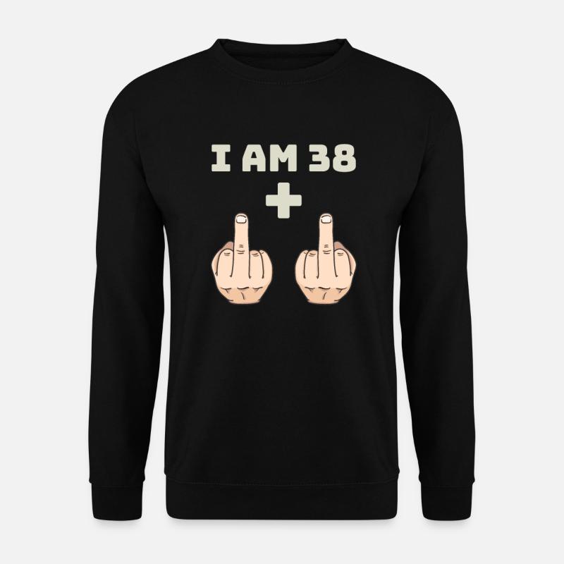 40. Geburtstag Lustiges Geburtstagsgeschenk - Unisex Pullover - Schwarz